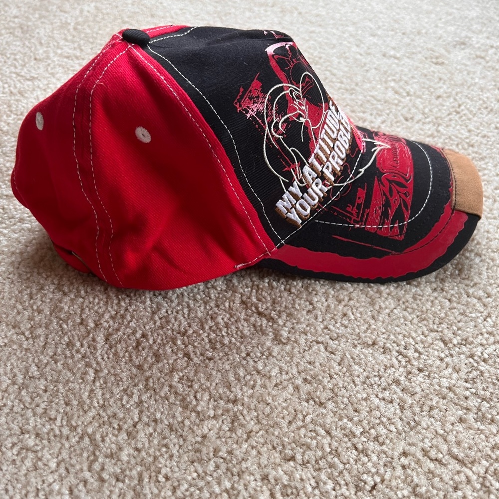 Disney Red Grumpy Hat - image 5